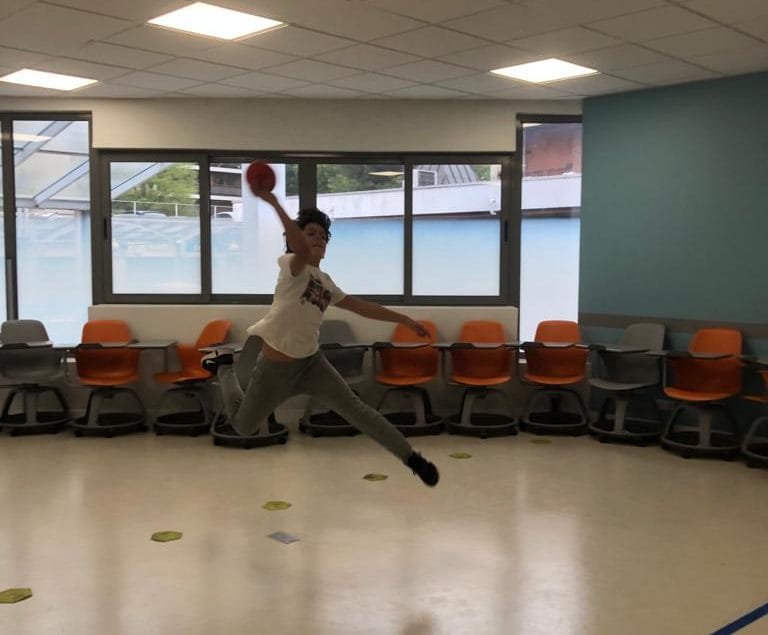 basket en intérieur