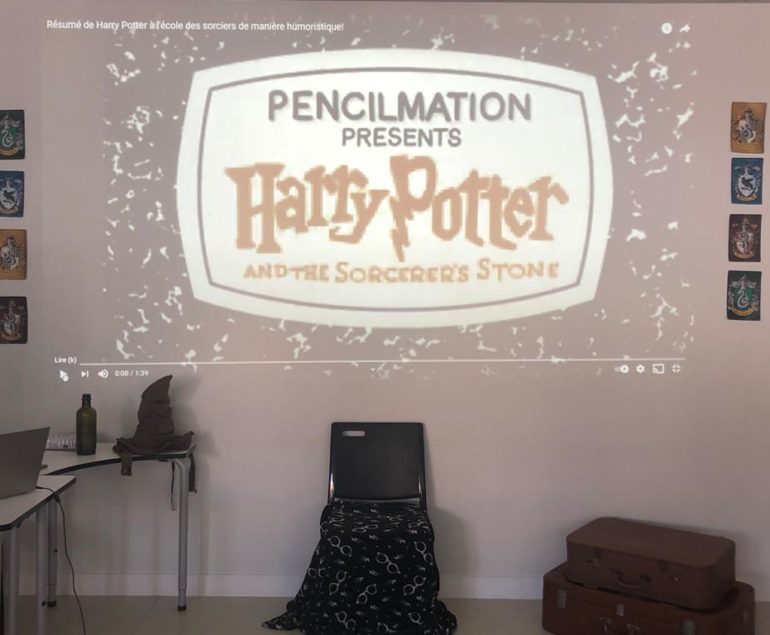 Projet Harry Potter cérémonie du Choixpeau