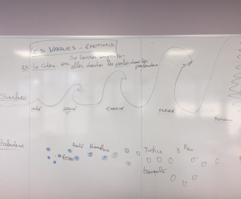 la vague des émotions