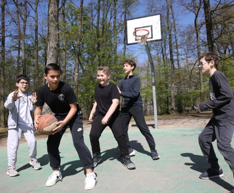 basket au collège