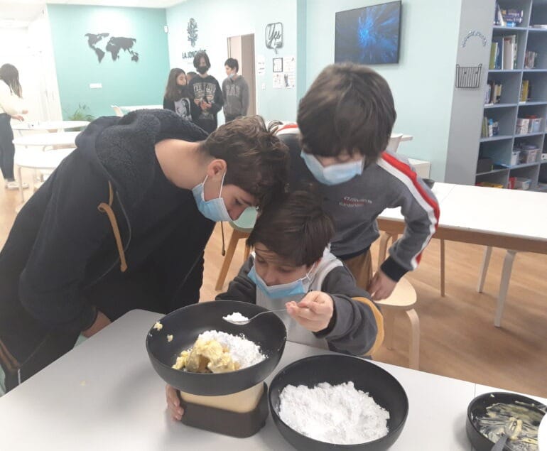 Expérience scientifique au collège