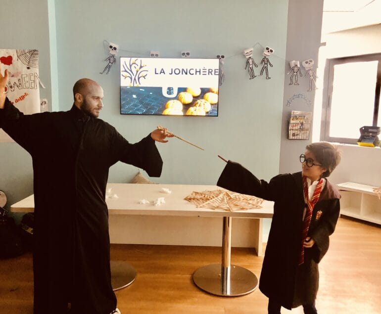 Harry Potter au collège pour Halloween