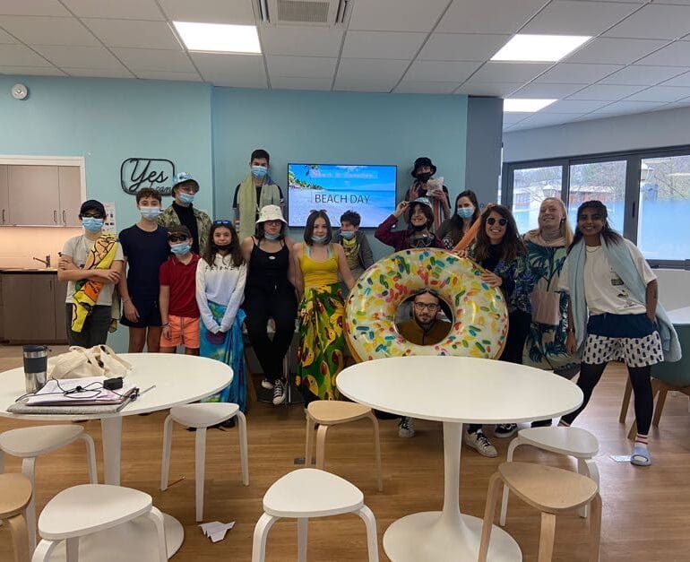 toute l'école fête le beach day