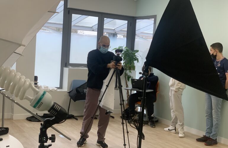 Tournage vidéos au collège