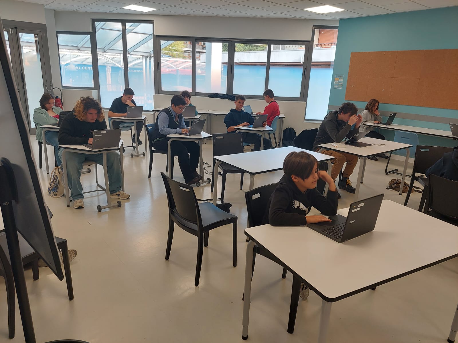 Les élèves en évaluation