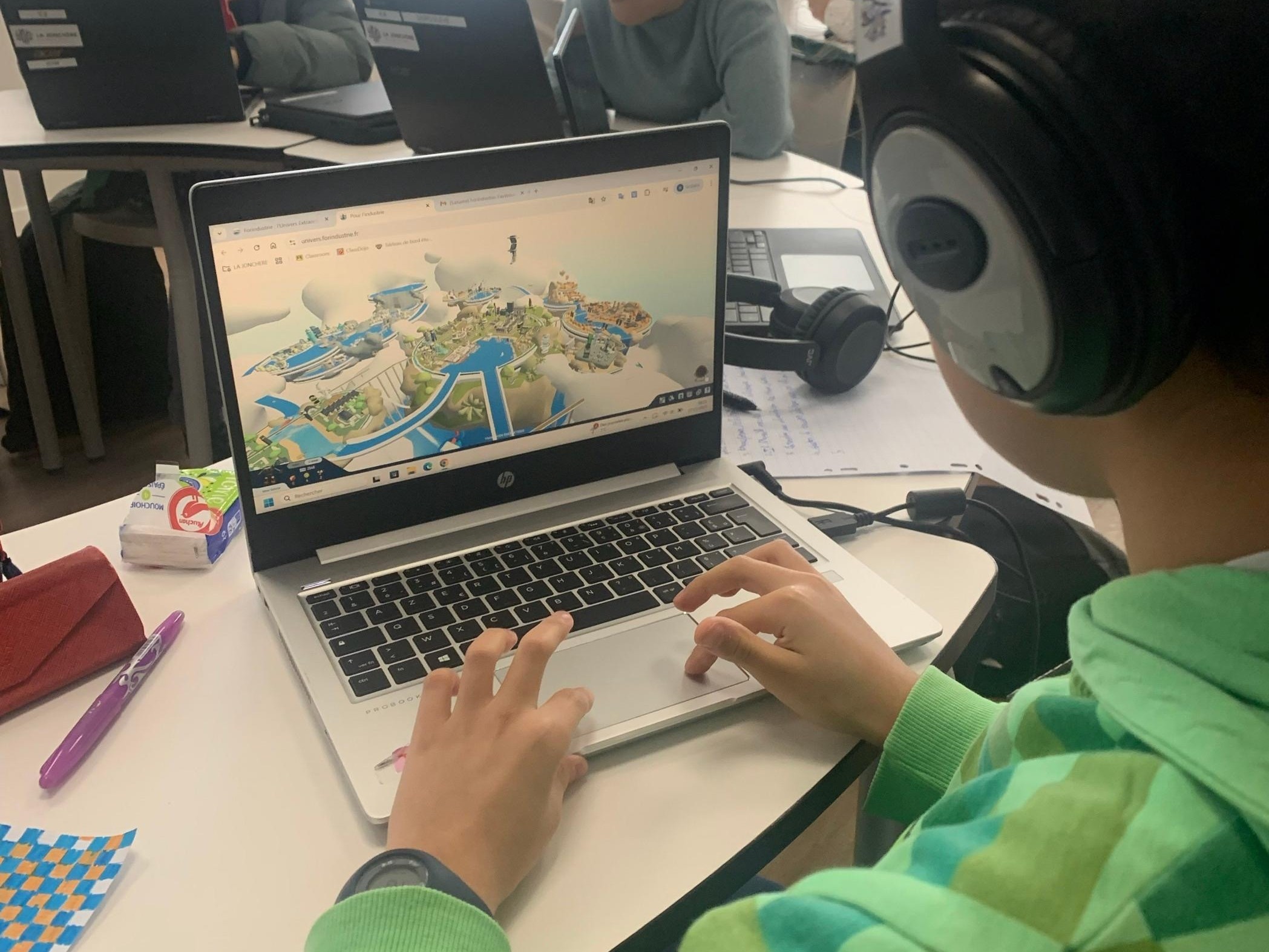 Forindustrie : un projet riche de découvertes pour les élèves du Lycée La Jonchère